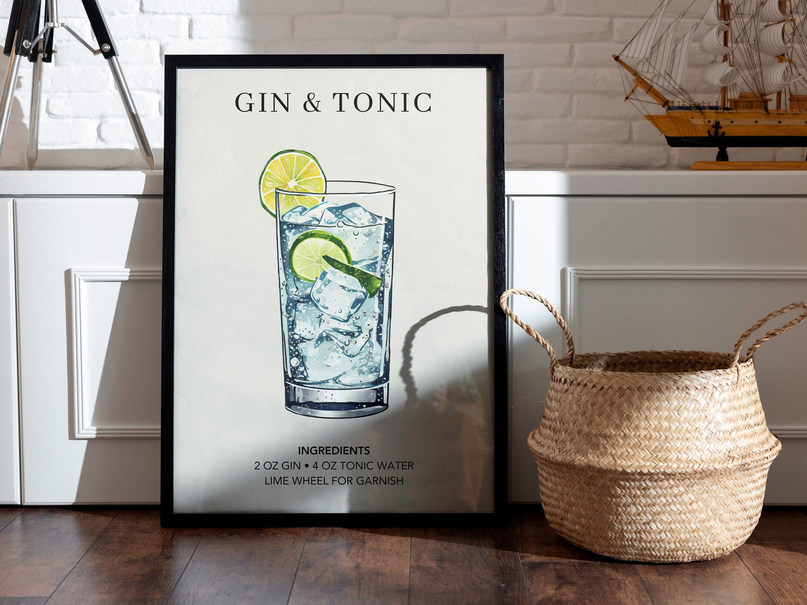 Etsy - Tonic and Print Gin