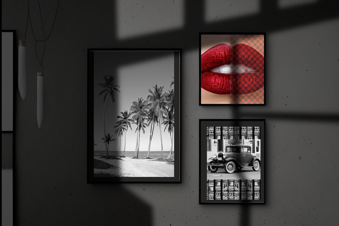 Iconic Printable Wall Art Piece WALL GALLERY ART Black and Etsy