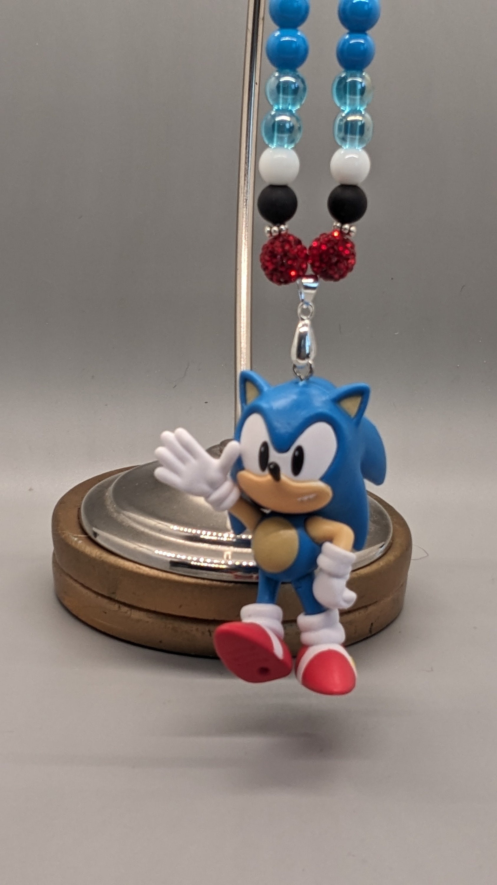 Sonic the Hedgehog Car Accessory Ornament Rearview Mirror Charm