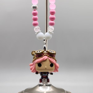 Anime Car Accessory My Hero Academia Holiday Christmas Ornament Rearview Mirror Charm High Quality With Strong Magnetic Clasp Mei Hatsume