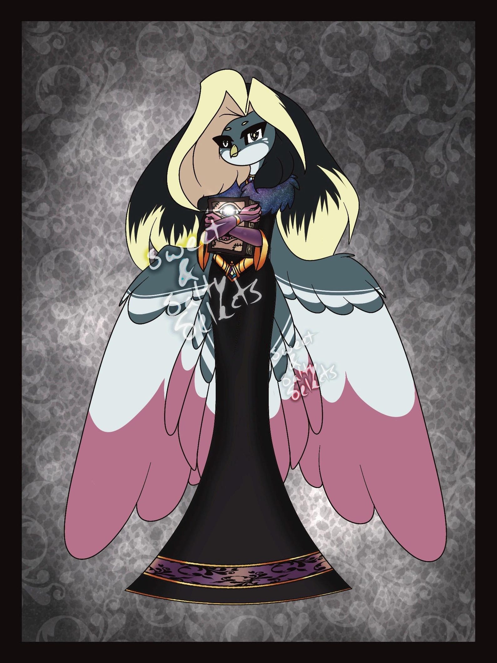 Magic Practitioner Dark Magic Practitioner Owl Adoptable - Etsy