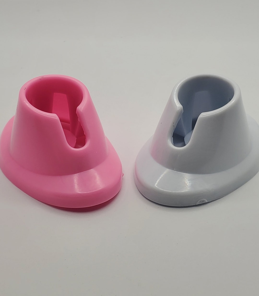 Nail Polish Stand Holder, Pink or White Spillproof Nail Polish Bottle
