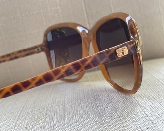 Jacquas Fath Sunglasses Brown Frame Women Eye Wear Shades  display picture 3