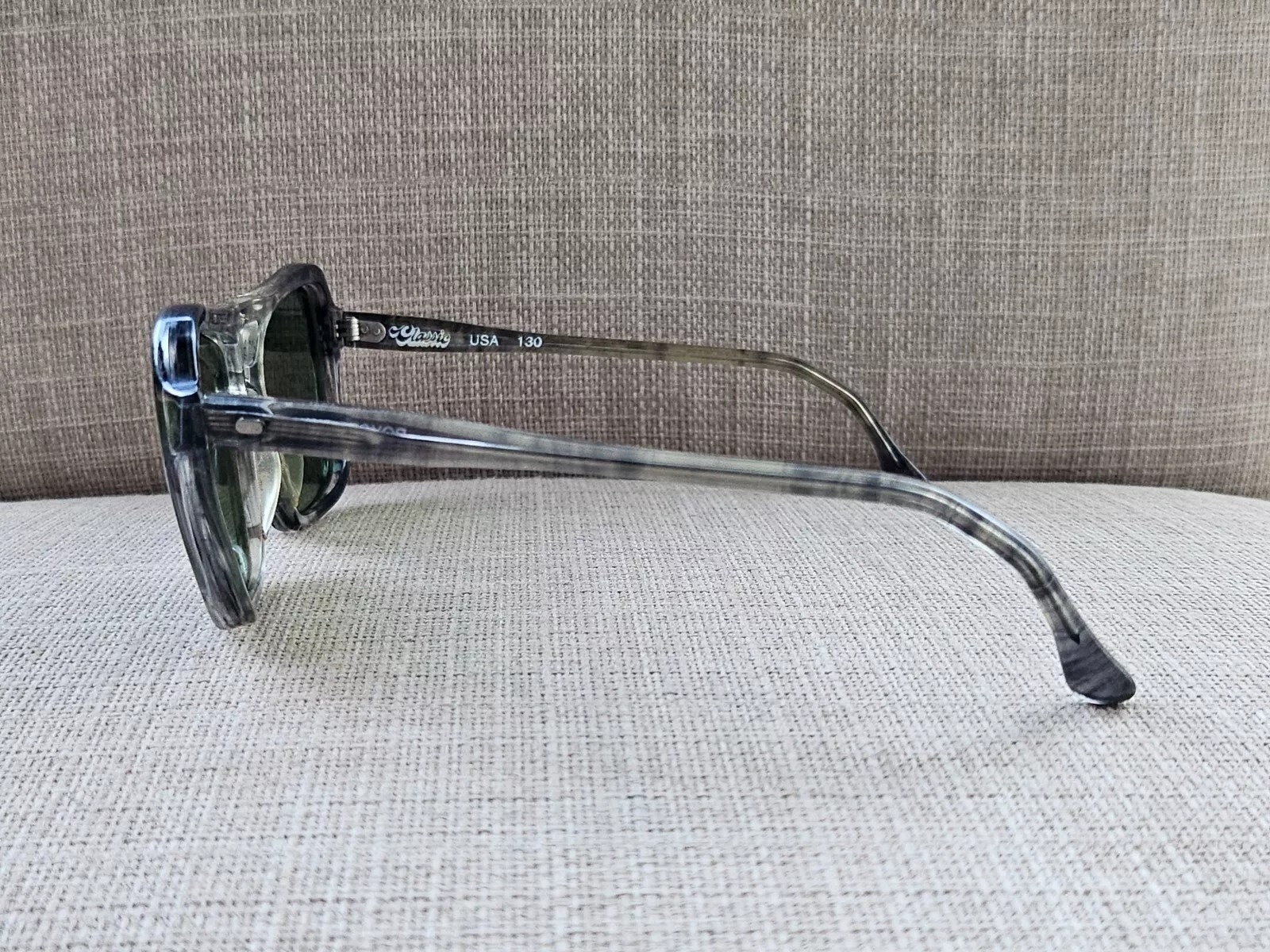 Vintage Classic USA Women Sunglasses Gray Frame ROYCE PW Eye  display picture 2