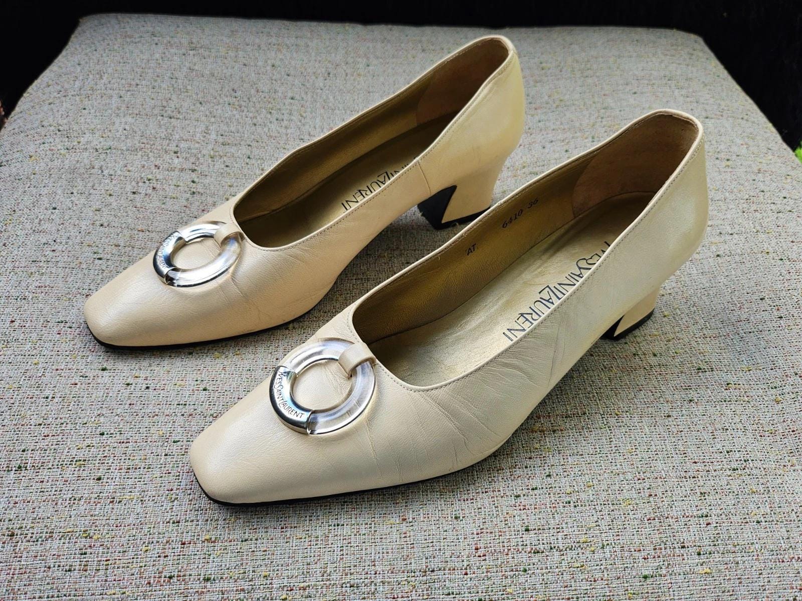 Vintage Yves Saint Laurent Loafers - Etsy