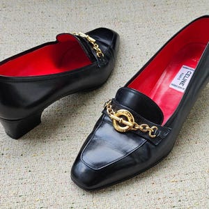 靴 Vintage celine shoes Celine Shoes Vintage - Etsy