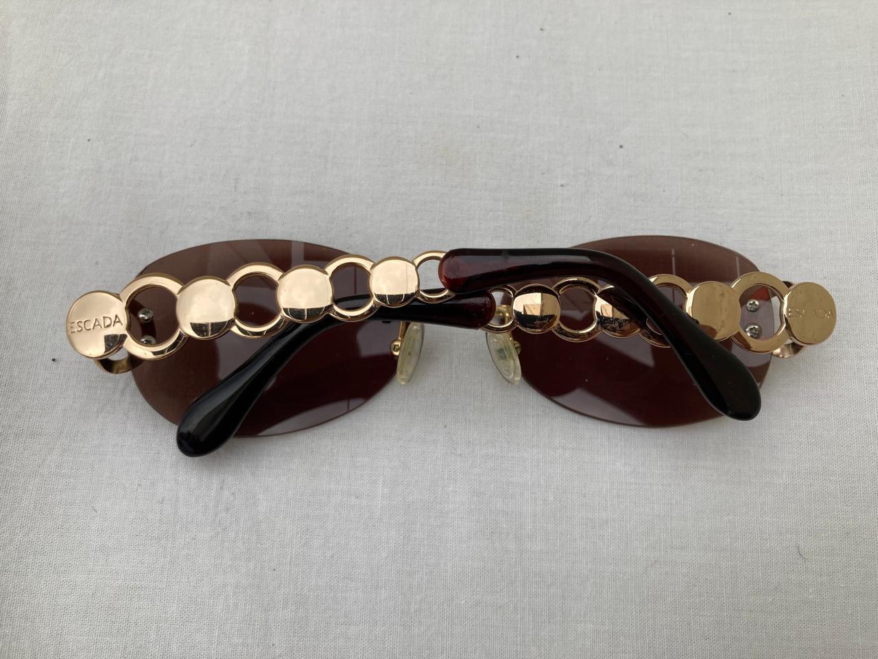 Vintage Escada Women Sunglasses E1198 Eyeglasses Rimless  display picture 2