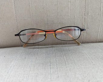 Montura de gafas vintage Kate Spade para mujer, tono marrón, fabricadas en Italia.