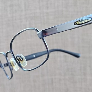 Vintage Bolle Men Eyeglasses/Sunglasses Frame Black Glasse Frame Italy