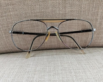 Vintage AO Men Eyeglasses/Sunglasses Frame Black Glasses Z87 61[]15 145 Eye Wear