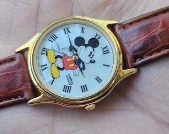 90s VTG Disney Musical Watch Women Lorus V421-0020  display picture 2