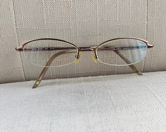 Nine West Vintage Eyeglasses Frame Half Rim Ladies Glasses  display picture 1