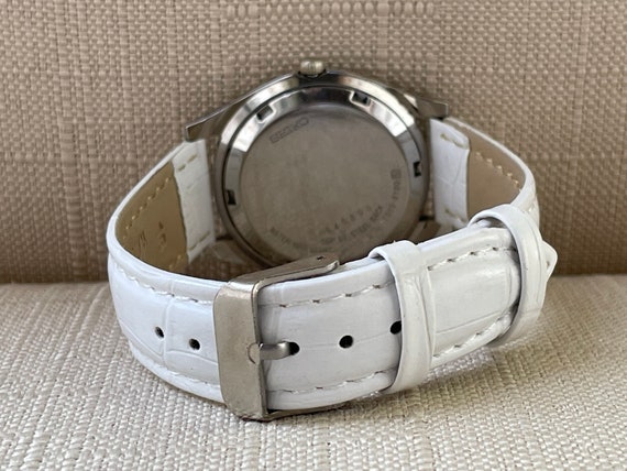 Vintage Seiko Men Wristwatch Quartz Analog Date/D… - image 5