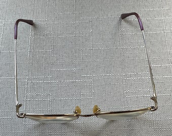Vintage Laura Ashley Women Eyeglasses Frame LYDIA Gold Tone