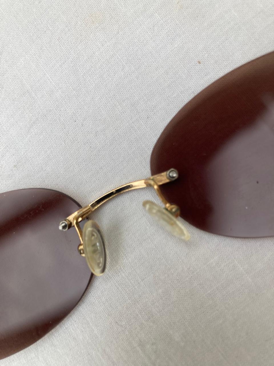 Vintage Escada Women Sunglasses E1198 Eyeglasses Rimless  display picture 3