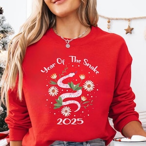 Happy Chinese New Year 2025 Snake Shirt, Year Of The Snake Happy Chinese New Year 2025 T-shirt, Chinese Lunar New Year Party Shirt