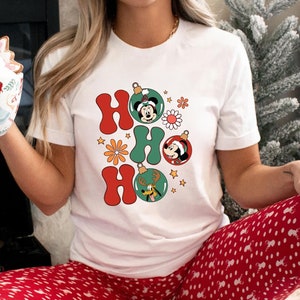 Ho Ho Ho Disney Christmas Shirt,Disney Family Vacation Shirt,Disney Trip,Matching Shirt,X-Mas At Disney,Disney Junkie,X-Mas Celebration