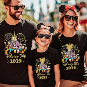Disney Trip Shirts, Disneyland 2025 Shirts, Disney Vacation 2025 T-shirt, Disney Family Matching Shirt, Magical Castle Shirt,Disneyworld Tee