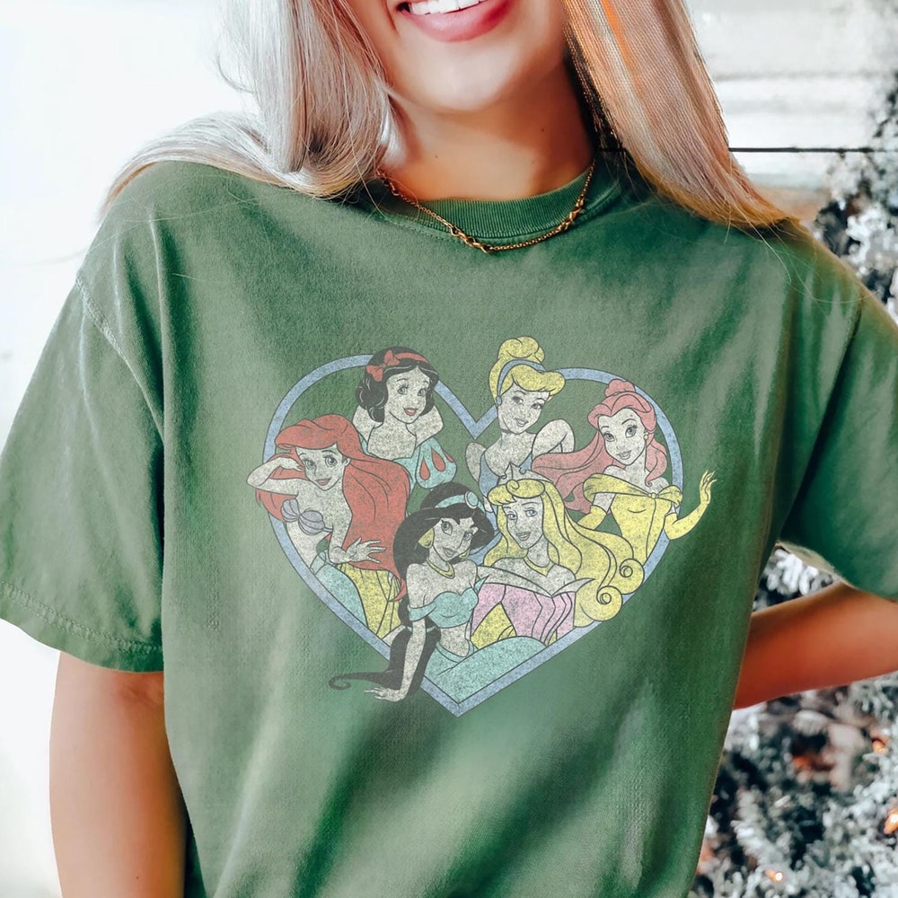 Vintage Princess Sweatshirt, Retro Princess Tour Shirt, Vintage Disney Shirt, Rapunzel Shirt, Ariel Shirt, Cinderella Tee