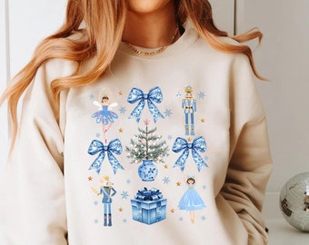 Nutcracker Sweatshirt, Christmas Nutcracker T-Shirt, Christmas Hoodie, Nutcracker Ballet Shirt, Christmas Shirt, Christmas Party Sweater