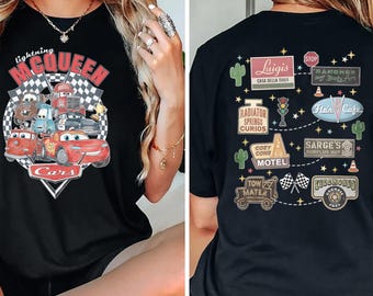 Lightning Mcqueen T-shirt, Pixar Cars Shirt, Disney Pixar Piston Cup Tee, Mcqueen And Co Shirt, Pixar Rusteze 95 Cars Tee, Pixar Trip Shirt