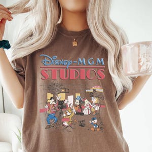 Comfort Color® Retro Disney MGM Studios Shirt, Hollywood Studios Shirt, Disney Studios Shirt, Disneyworld Shirt, Disney Trip Shirt
