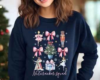 Nutcracker Sweatshirt, Christmas Nutcracker T-Shirt, Christmas Gift, Women's Christmas, Holiday Sweaters, Christmas Tee