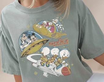 Magic Kingdom Space Mountain shirt, Vintage Space Mountain Shirt, Disney World Shirt, Disneyland Shirt, WDW Shirt