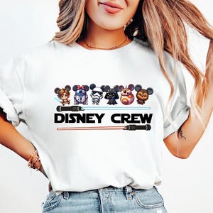 Star Wars Disney Crew T-Shirt, Comfort Colors Disney Shirt, Star Wars Family Shirt, Disney Star Wars Shirt, Disney Crew Shirt