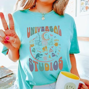Vintage retro shirt van Universal Studios, shirt van Universal Studios, shirt van Universal Orland, shirt van Universal Florida, shirt van Universal Family Trip