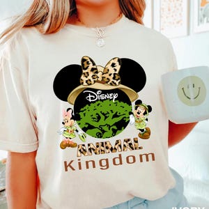 Disney Animal Kingdom Mickey Safari Comfort Colors Shirt, Vintage Animal Kingdom Shirt, Disney Safari Trip Shirt, Disneyworld Shirts