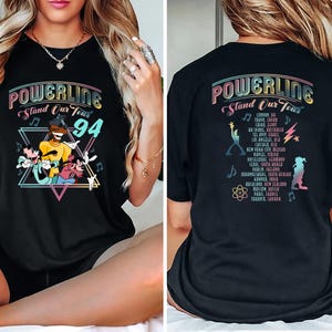 Retro 90s Goofy Movie Comfort Colors Shirt, Max Goofy Roxanne Powerline Shirt, Disney World Tour Shirt, Goofy Movie Shirt, Disney Group