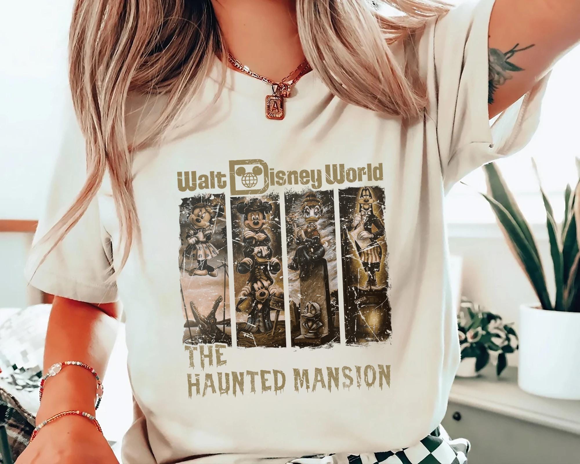 Camiseta de cómic de La Mansión Encantada, camiseta de Halloween, camiseta de La Mansión Encantada, regalos de Halloween, La Mansión Encantada 1969