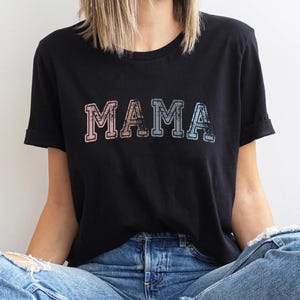 Comfort Colors® Mamma-tröja Mors dag-present från dotter till mamma, mamma-t-shirt till födelsedagspresent till henne, babyshower-jul bild 5