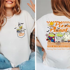 Pizza Planet Toy Story Shirt, Disney Aliens Sweatshirt, Pizza Planet Tee, Toy Story Family Shirt, Funny Disney Pizza T-shirt