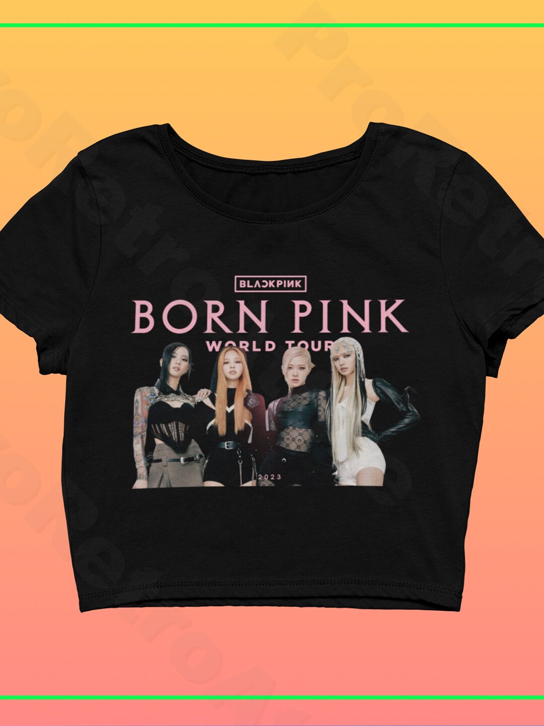 Hot Pink & Leopard Kansas City Tee - Black
