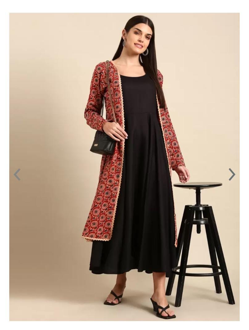 Women Kurta Jacket Etsy Canada