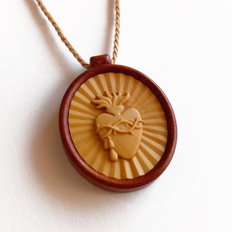 Sacred Heart Pendant main image 1
