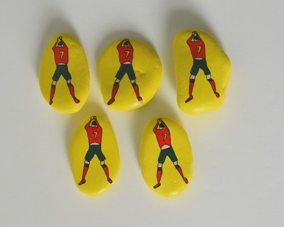Tic Tac Toe Football Stars Tic Tac Toe Football Hand-painted