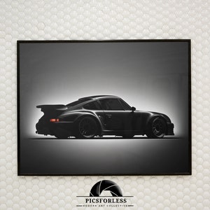 Porsche 993 Turbo S / Digital Download / Cars / Picture / Poster / Art / Design / Canva / Present / SVG / Gift