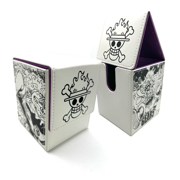 One Piece Tcg Luffy Deck Box Etsy