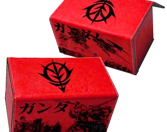 NEO ZEON Gundam Trading Card Game Custom Deck Box 100+ Cards