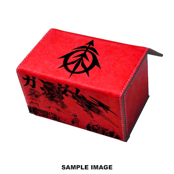 NEO ZEON Gundam Trading Card Game Custom Deck Box 100+ Cards - Etsy