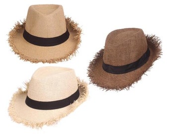 Wide Brim Western Cowboy Hat Breathable Cowboy Straw Cowboy Sun Hat for Beach