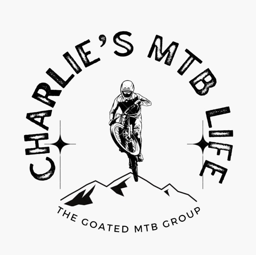 MTB Sticker to Put on Your Frame by Charlie Rennie Etsy