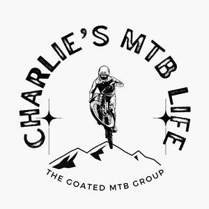 Autocollant VTT à mettre sur votre cadre par Charlie rennie