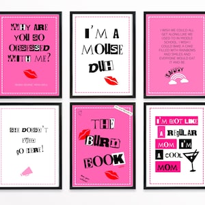 Mittlere Mädchen Party Poster Bündel x 20 | Mittlere Mädchen Printable Party Schilder | Meine Mädchen Party Dekorationen/ Poster/ Flyer | Sofort Download