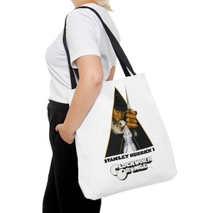 Clockwork Orange Tote Bag, Canvas Bag, Canvas Tote Bag, Movie Tote Bag, Canvas, Personalized Tote Bags, Tote Bags For Women, Canvas Handbag