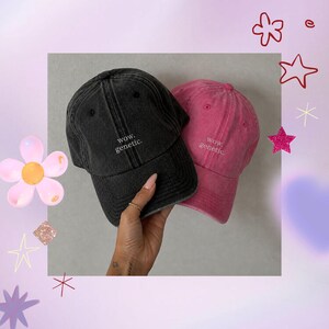 Heated Rivalry Vintage Cap: Wow. Genetisch. - Geïnspireerd door Shane Hollander & Ilya Rozanov.