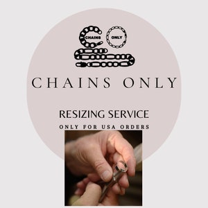 ChainsOnly Resizing/ Reshipping Service